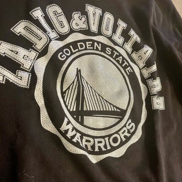 Zadig & Voltaire Golden State Warriors Sweatshirt. - Picture 4 of 7